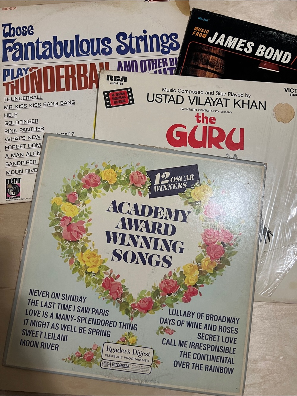 Movie related vinyl bundle